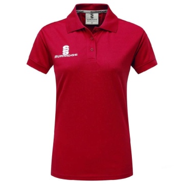 Women's Blade Polo Shirt : Red